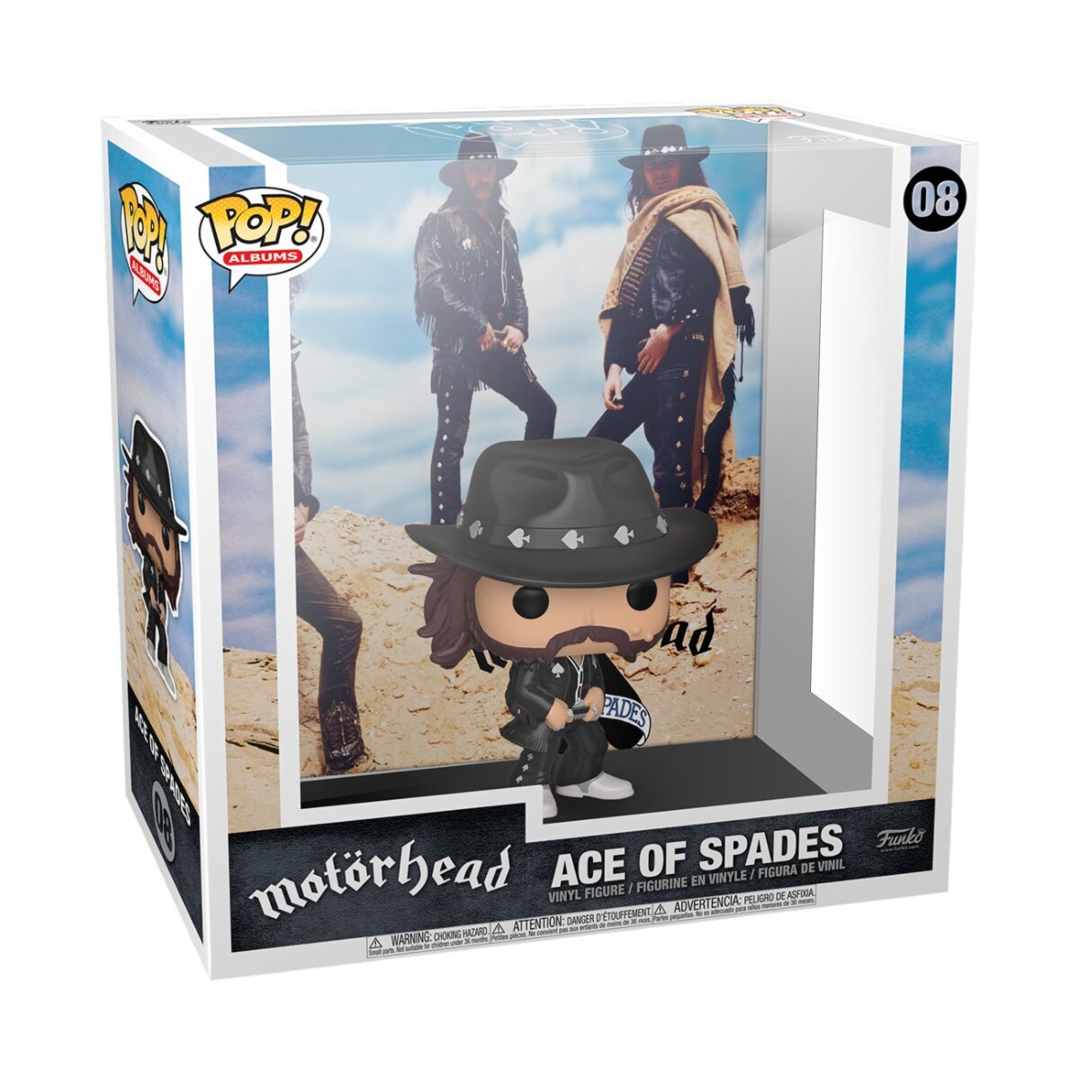 

Funko POP! Альбомы, коллекционная фигурка, Motorhead, Ace Od Spades, 08