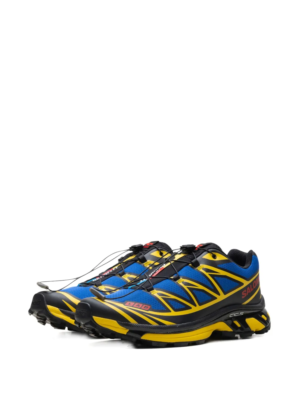 Кроссовки XT-6 "JJJJound - Nautical Blue/Lemon/Black" Salomon, синий — фото 2