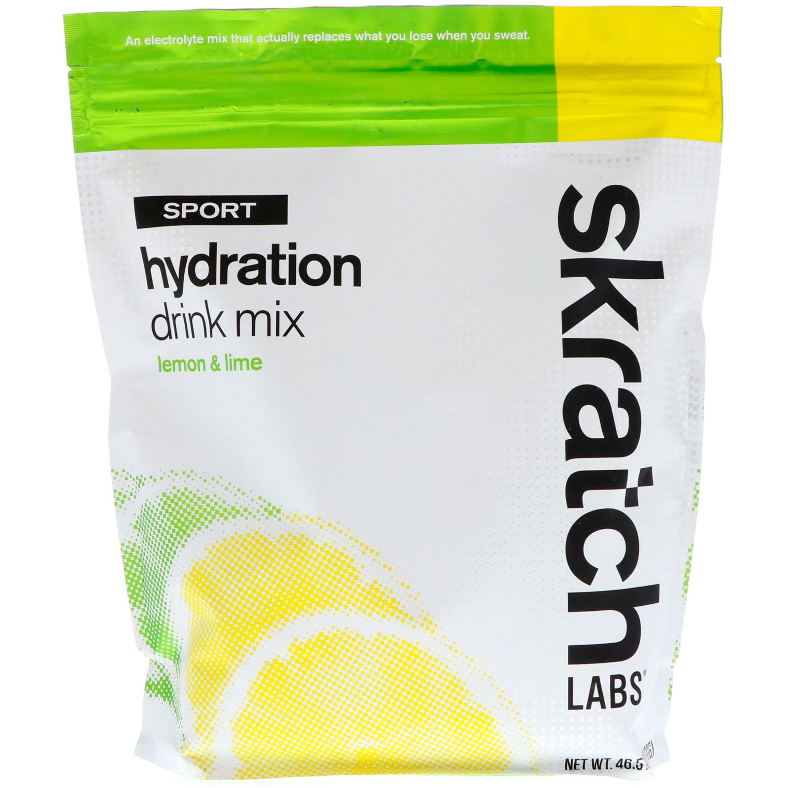 

SKRATCH LABS Sport Hydration Drink Mix Lemon & Lime 46.5 oz (1,320 g)