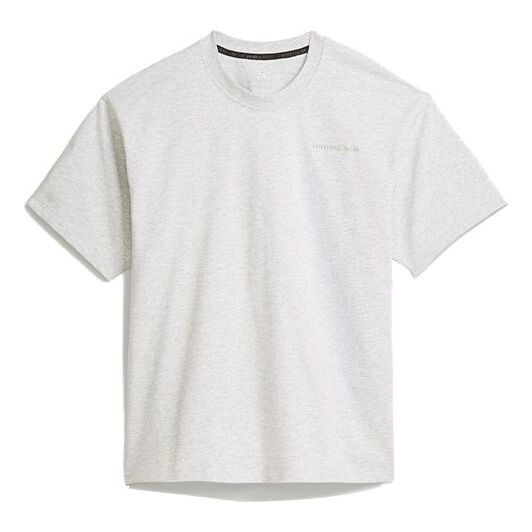 

Футболка x pharrell humanrace small logo t-shirt 'light grey' Adidas, серый
