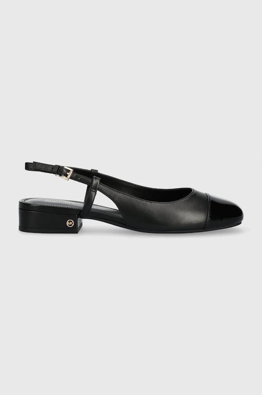 Кожаные балетки Perla Michael Michael Kors, черный