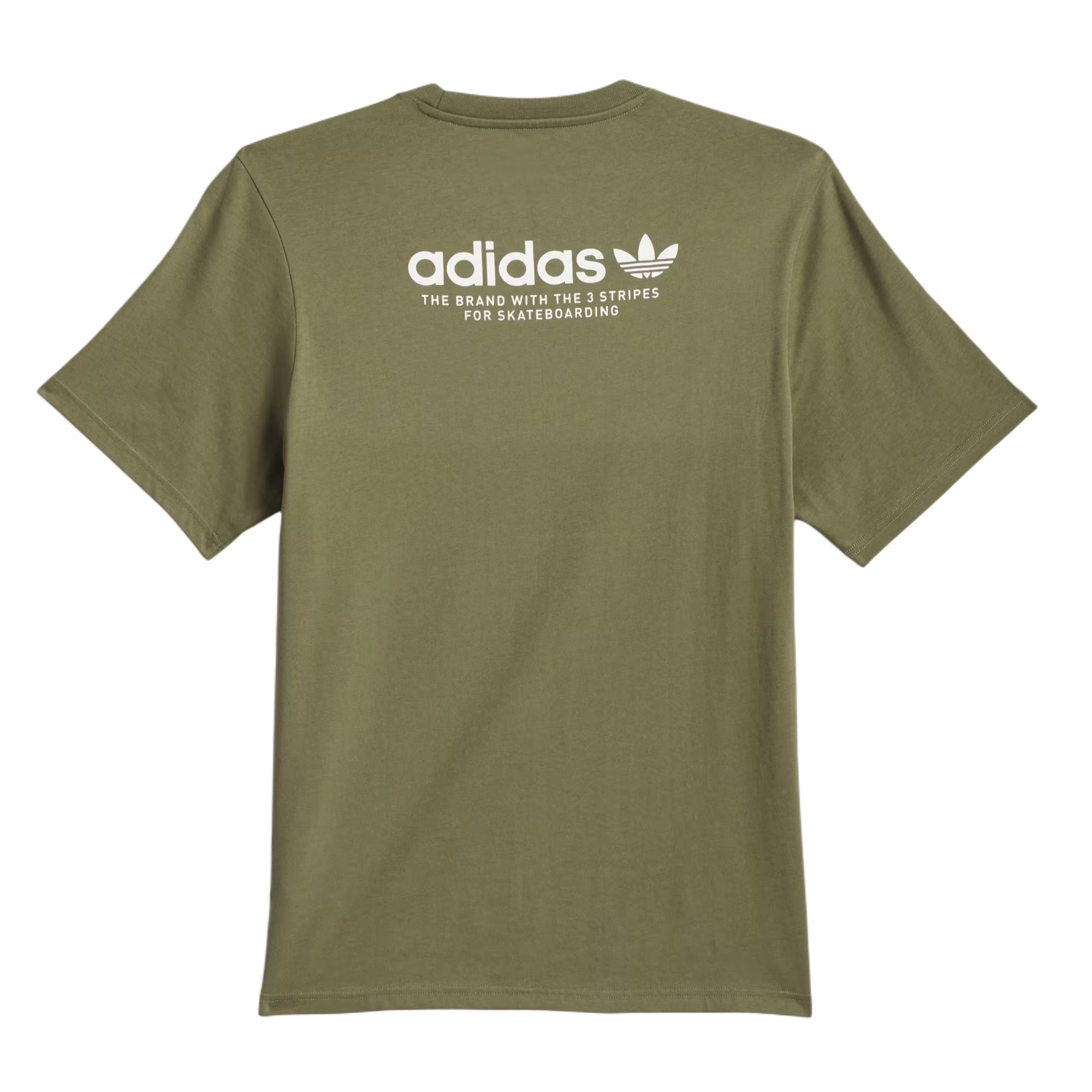 Футболка Logo унисекс Adidas Originals, оливковый — фото 3