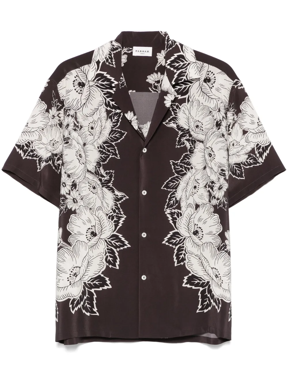 

Рубашка Steven P.A.R.O.S.H., коричневый