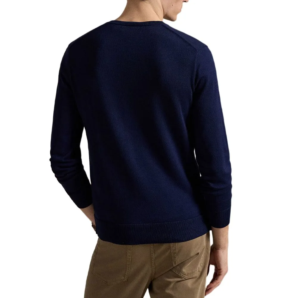 Толстовка FW25 мужская Polo Ralph Lauren, bright marine синий — фото 4