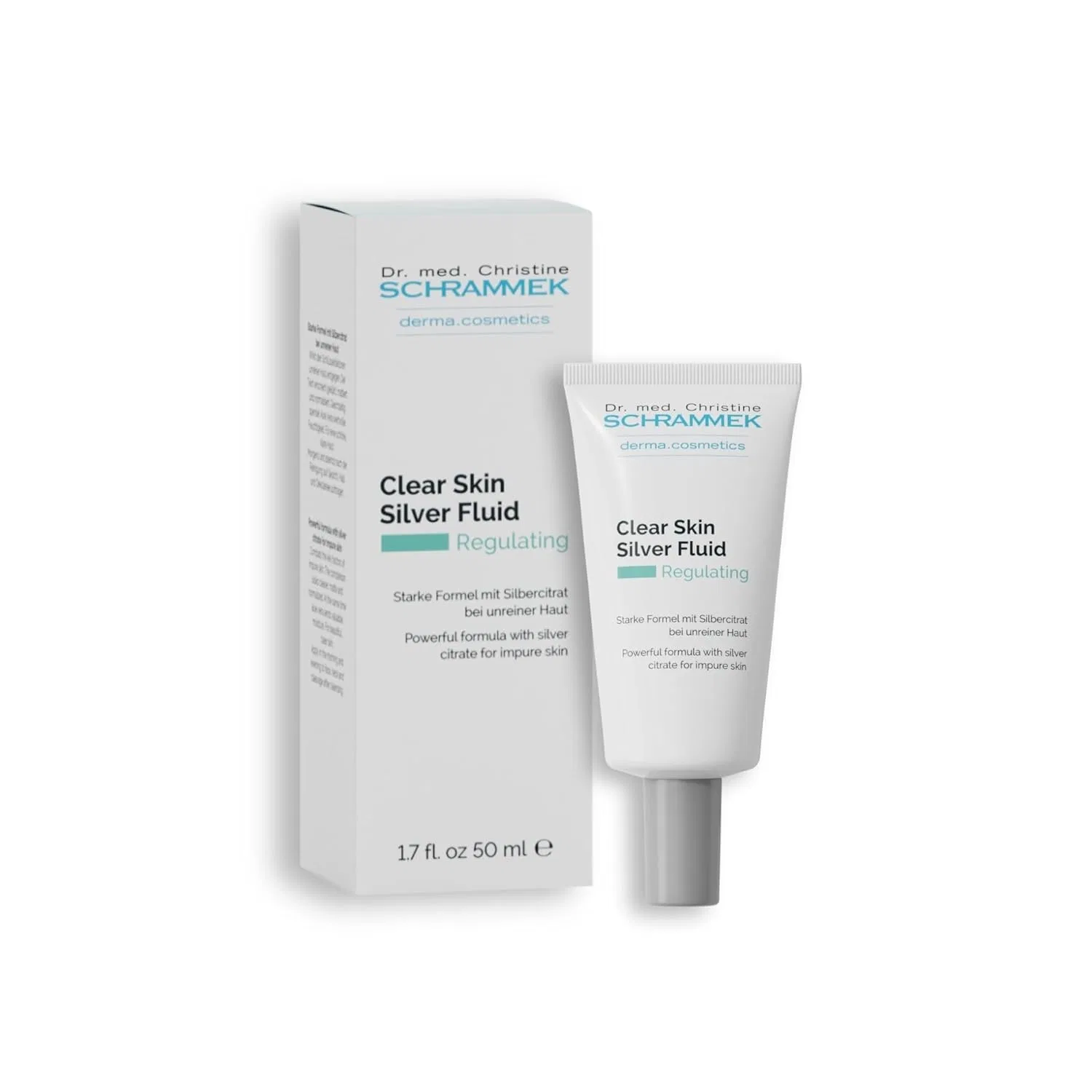 Флюид Schrammek — Clear Skin Silver от Dr. Christine, 50 мл