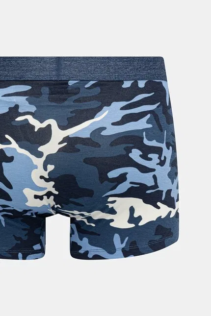 Боксеры хлопковые с эластаном 2 шт Levi's, синий — фото 4