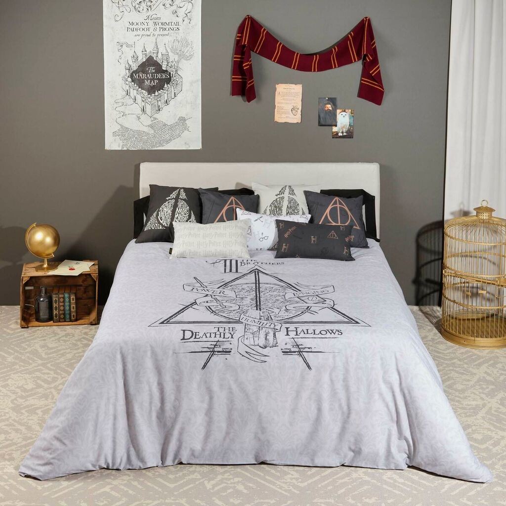 

Пододеяльник Гарри Поттер Дары Смерти Легенда 220 x 220 см Двойной размер Harry Potter Shop