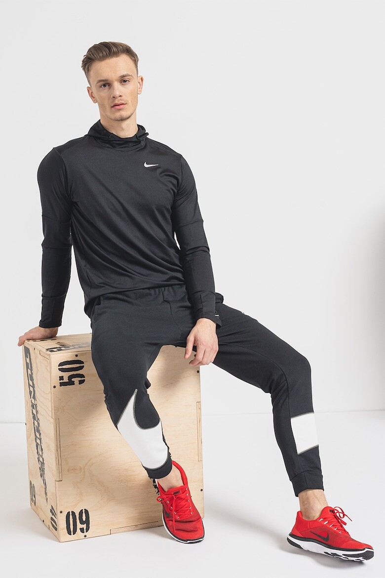 

Толстовка для бега Dri-Fit Nike, черный