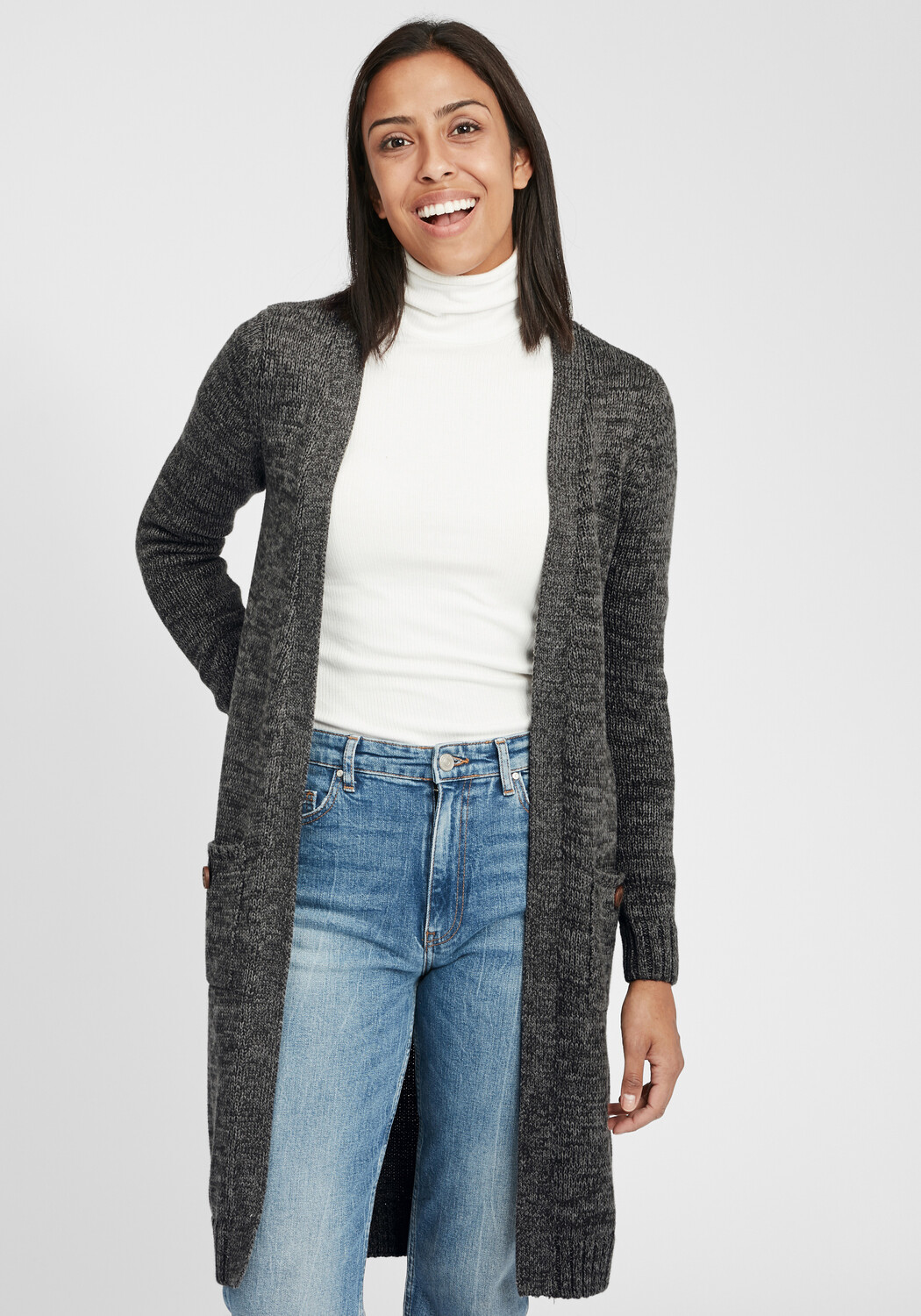 

Кардиган Oxmo Strickjacke, черный
