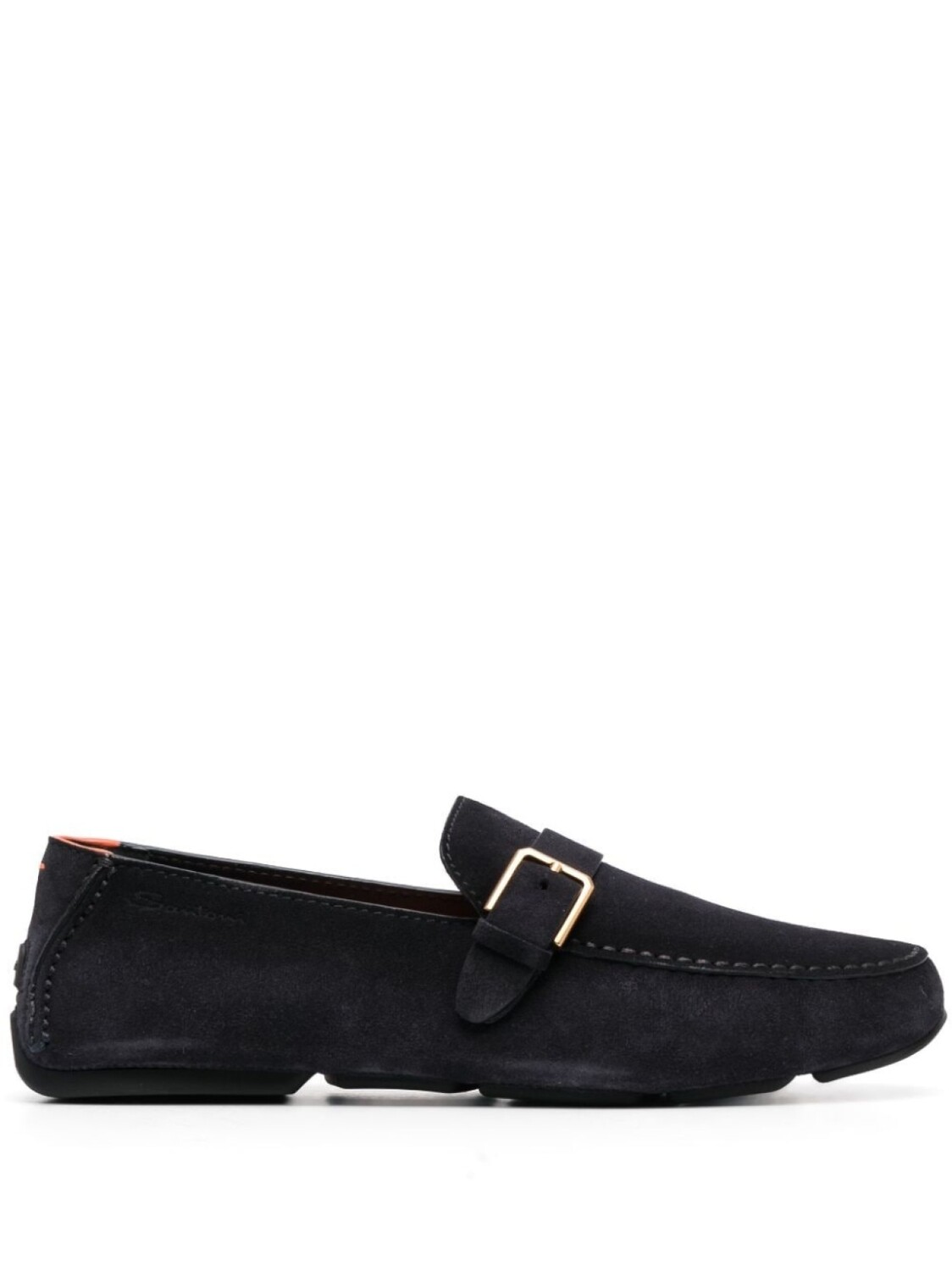 

Santoni лоферы с пряжкой, синий