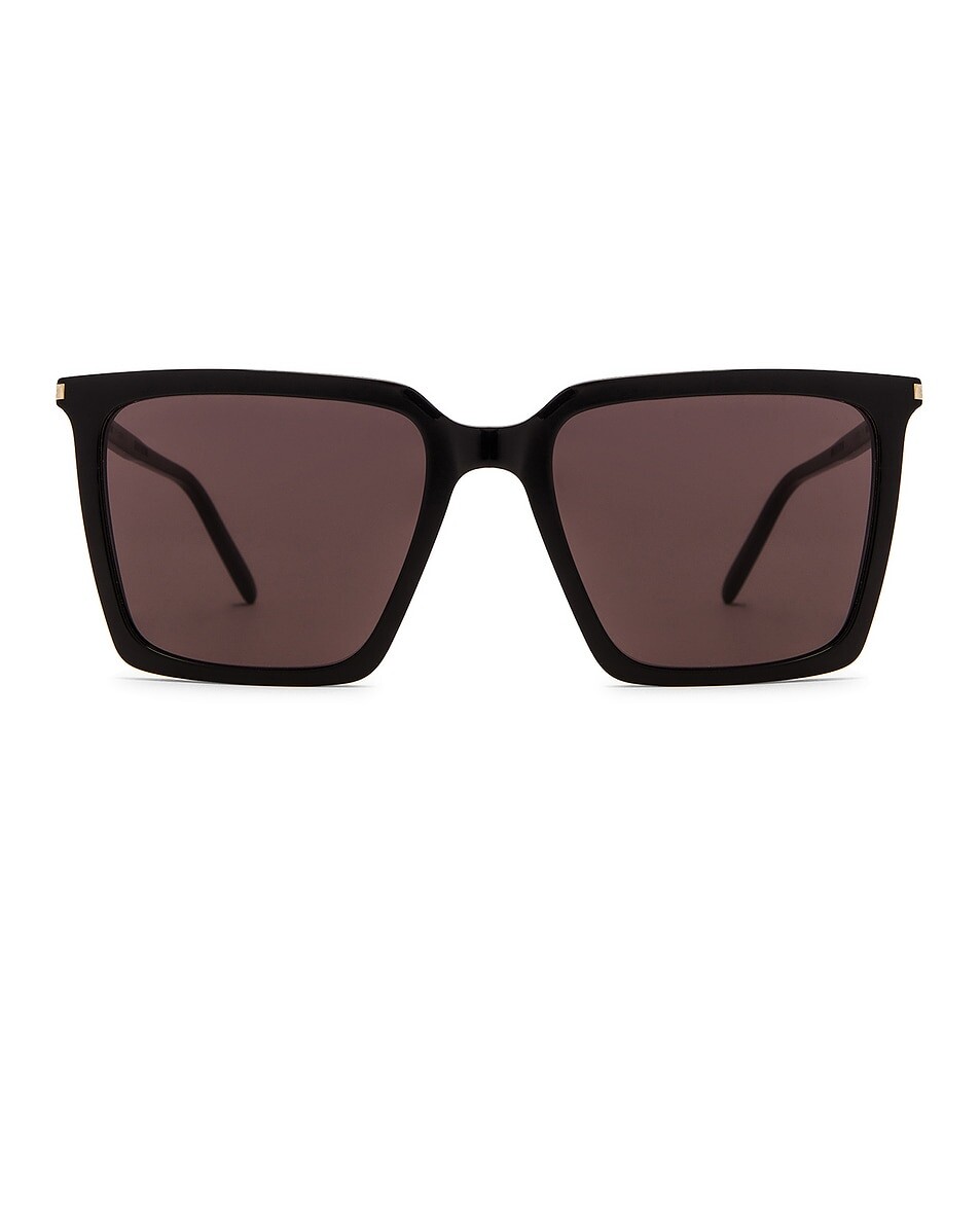 

SL 474 Солнцезащитные очки Saint Laurent, цвет Shiny Black