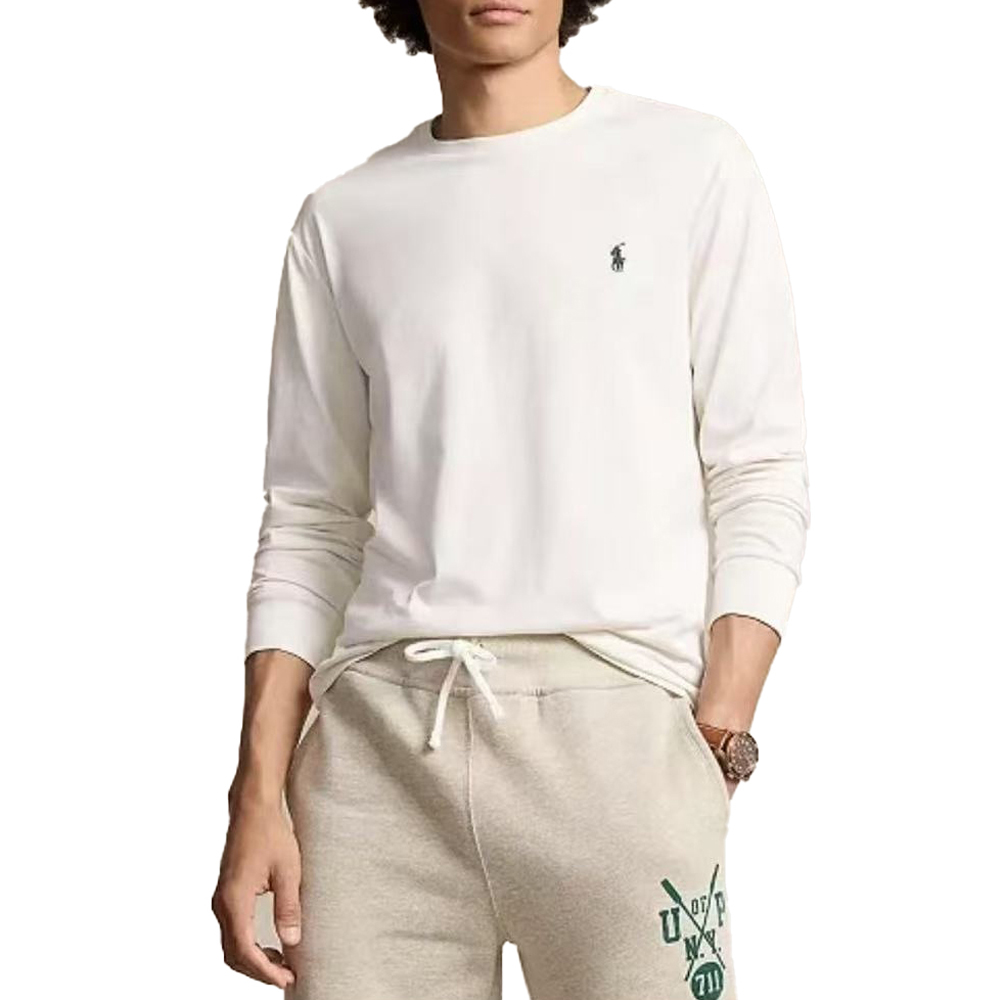 Polo Ralph Lauren Футболка мужская белая FW24 — фото 4