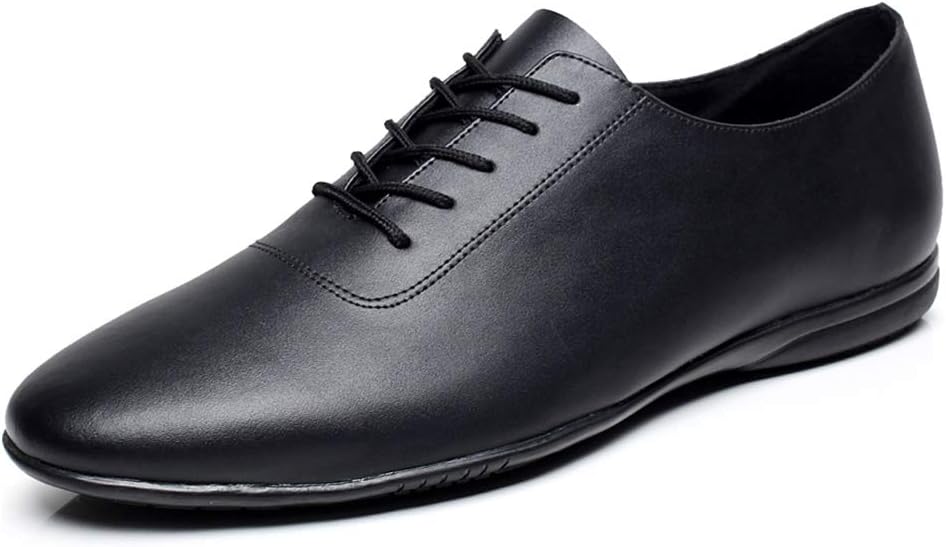 

Мужские кожаные танцевальные туфли SWDZM для стандартного и латинского танго, современных танцев, профессиональные тренировочные туфли, 9016-black-rubber Sole