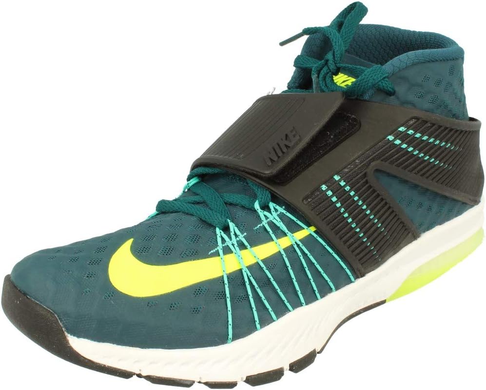 

Мужские кроссовки для кроссовок Nike Zoom Train Toranada Ankle-High, Midnight Turquoise Volt Black Hyper Jade 370