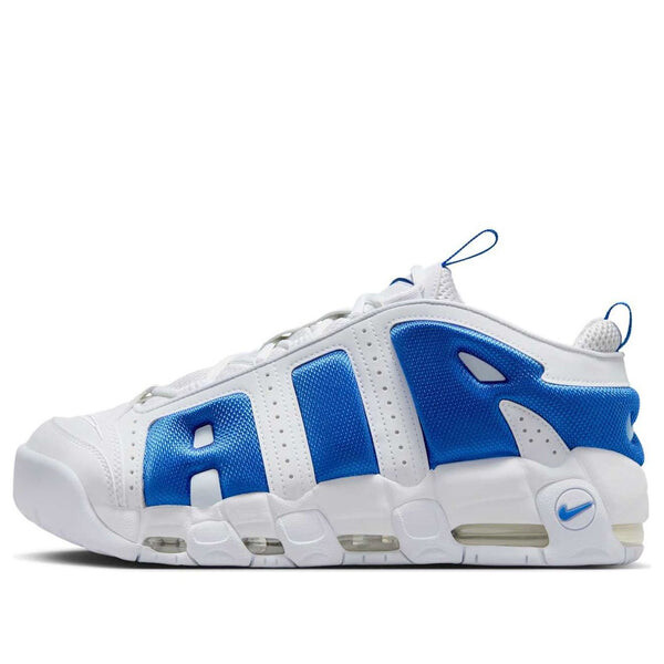 

Кроссовки air more uptempo low 'white hyper royal' Nike, белый