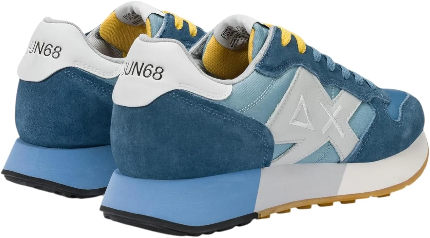 Мужские кроссовки SUN68 Jaki 2.0, двухцветные, Z36116 8050161666678-44, синий/голубой — фото 4