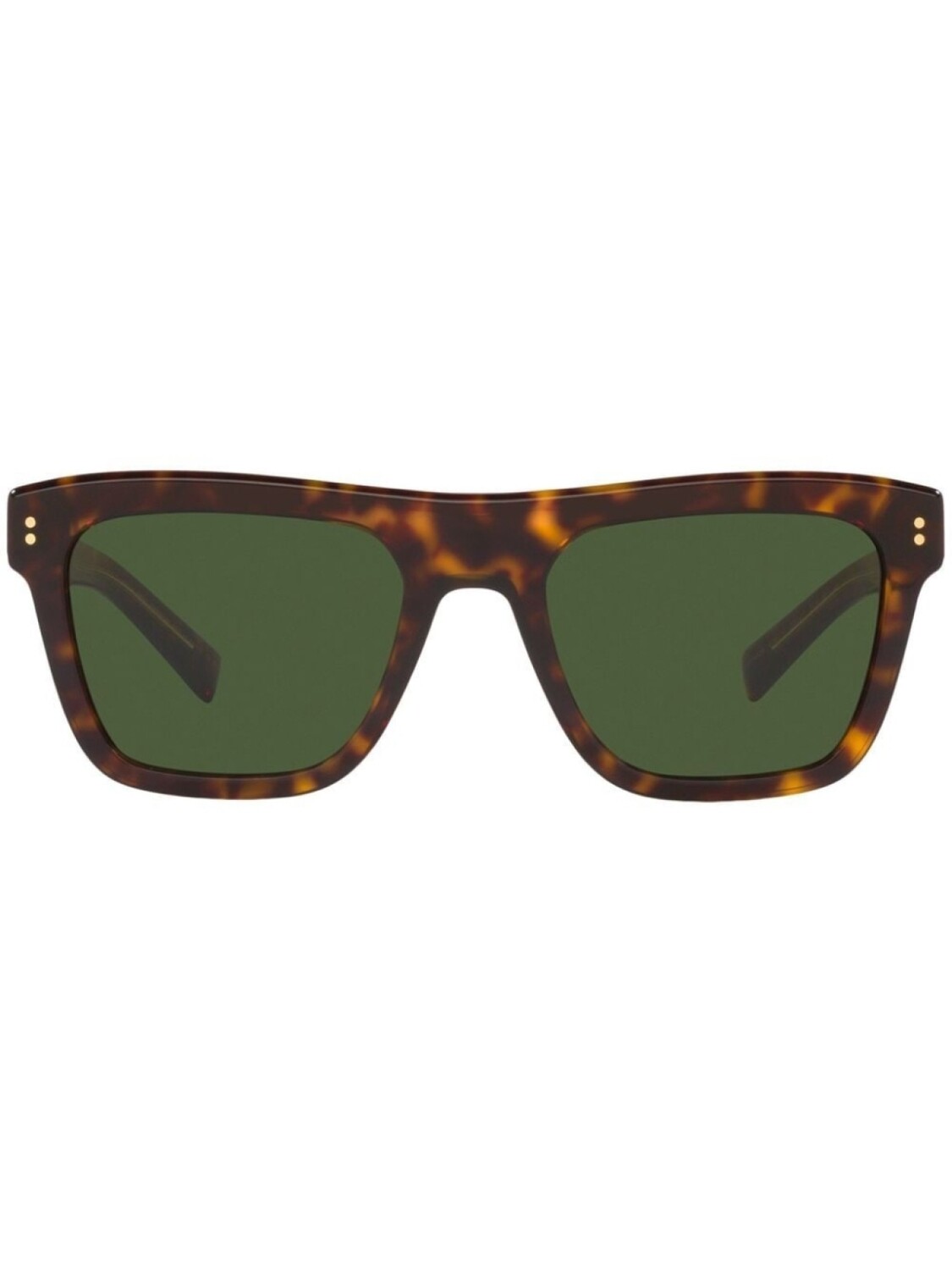 

Dolce & Gabbana Eyewear солнцезащитные очки Domenico в квадратной оправе, коричневый