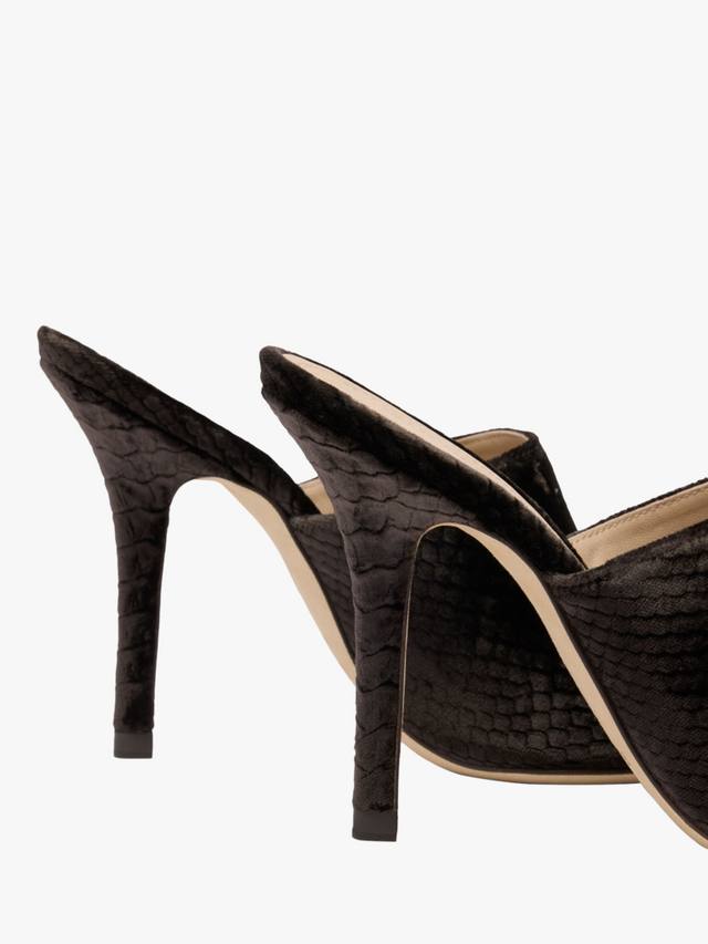 Superstow Mule босоножки-мюли на высоком каблуке Russell & Bromley, Brown — фото 3
