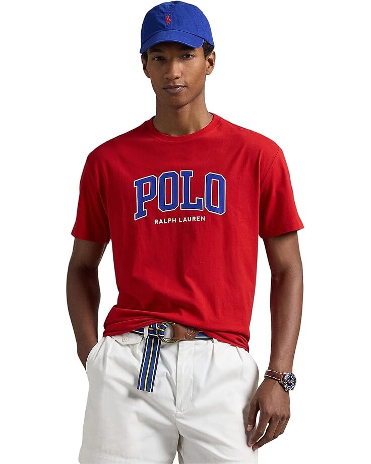 

Футболка Polo Ralph Lauren Short Sleeve Graphic Tees, красный