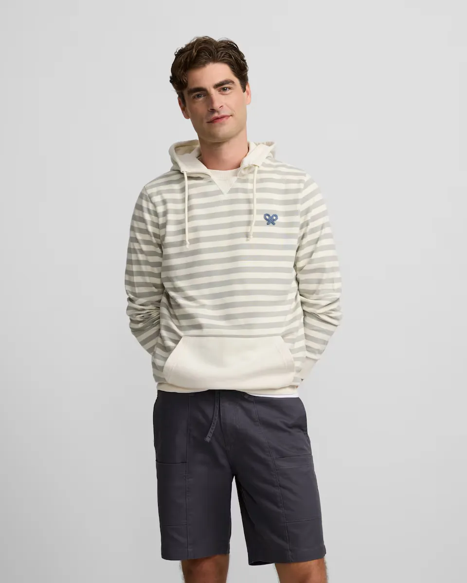 

Толстовка Nautica с капюшоном и синими полосками для мужчин Silbon, зеленый