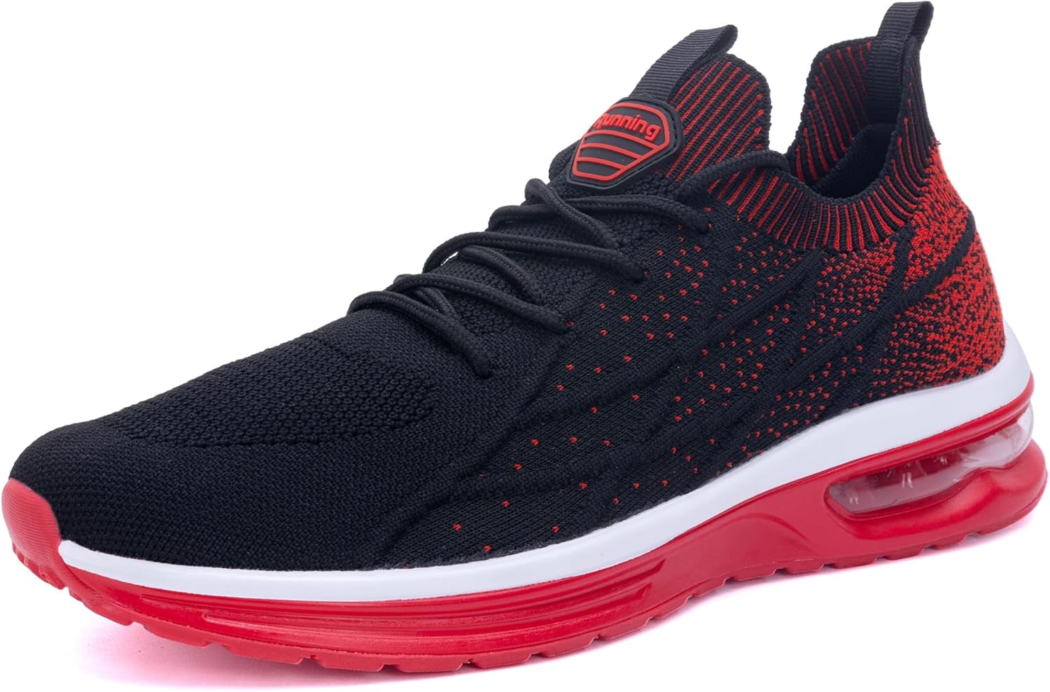 

Мужские кроссовки для бега и ходьбы, противоскользящие, повседневные модные кеды, теннисные спортивные обувь для тренировок и путешествий Pasick, черный