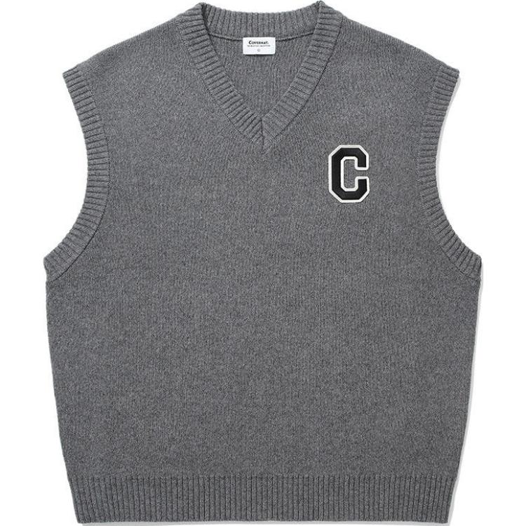 

COVERNAT Серая унисекс жилетка, Gray