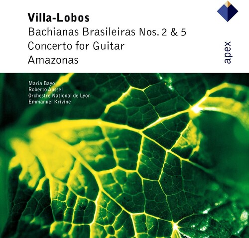 

CD диск Villa-Lobos / Bayo / Aussel / Onl / Krivine: Bachianas Brasileiras Nos 2 & 5 Cto for Guitar