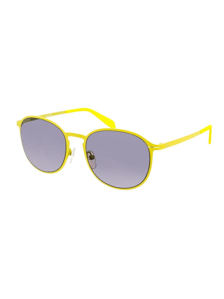 

Солнцезащитные очки Calvin Klein Sunglasses, желтый