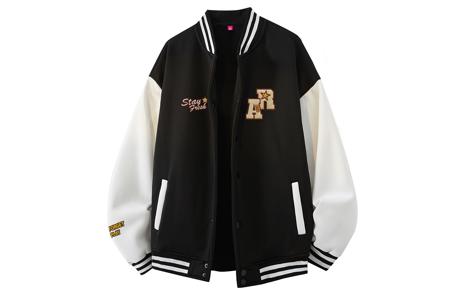 

Disney Бейсбольная майка унисекс, Black (Thickened Fleece-Lined)