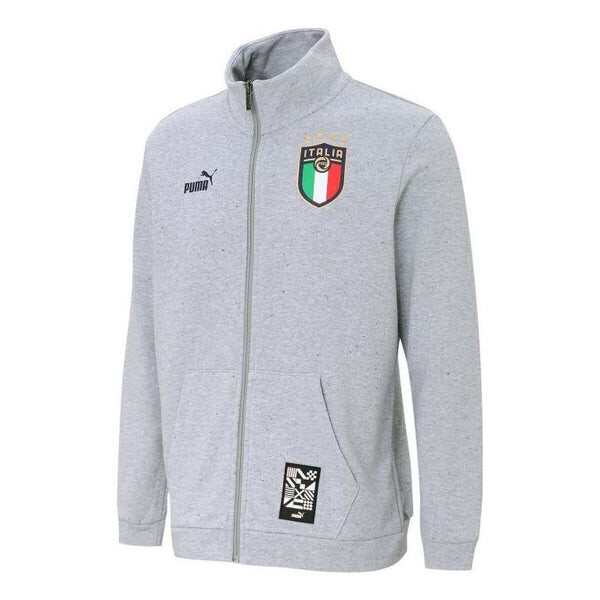 

Куртка italy figc ftbl culture jacket 'grey' Puma, серый