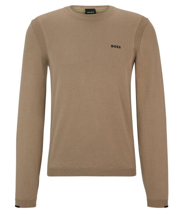 

Свитер Boss Green Ever-X Regular Fit, бежевый