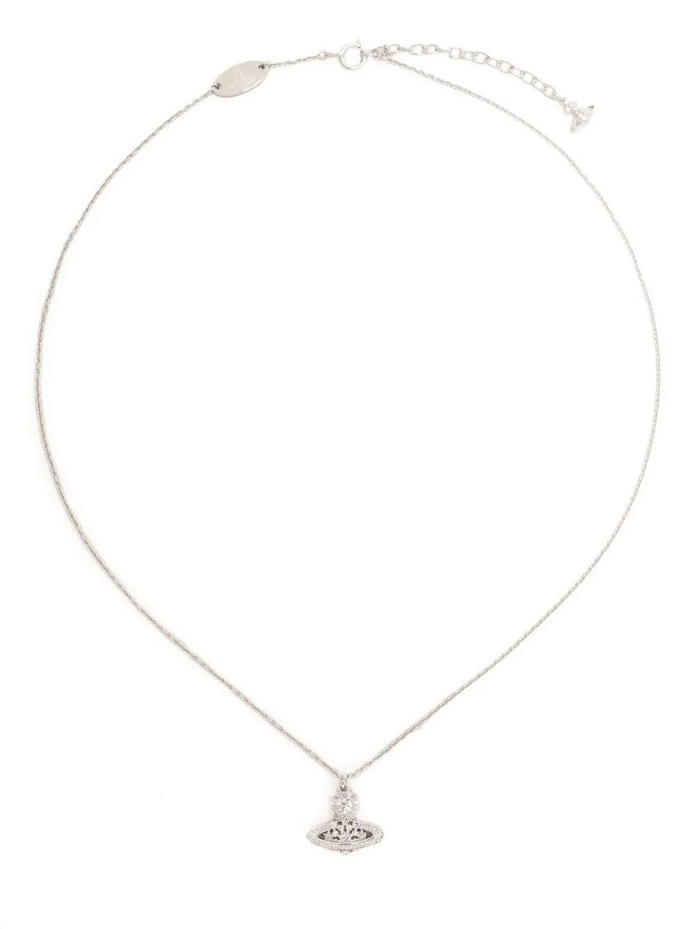 

Серебряное колье Narcissa с подвеской Vivienne Westwood, серебристый