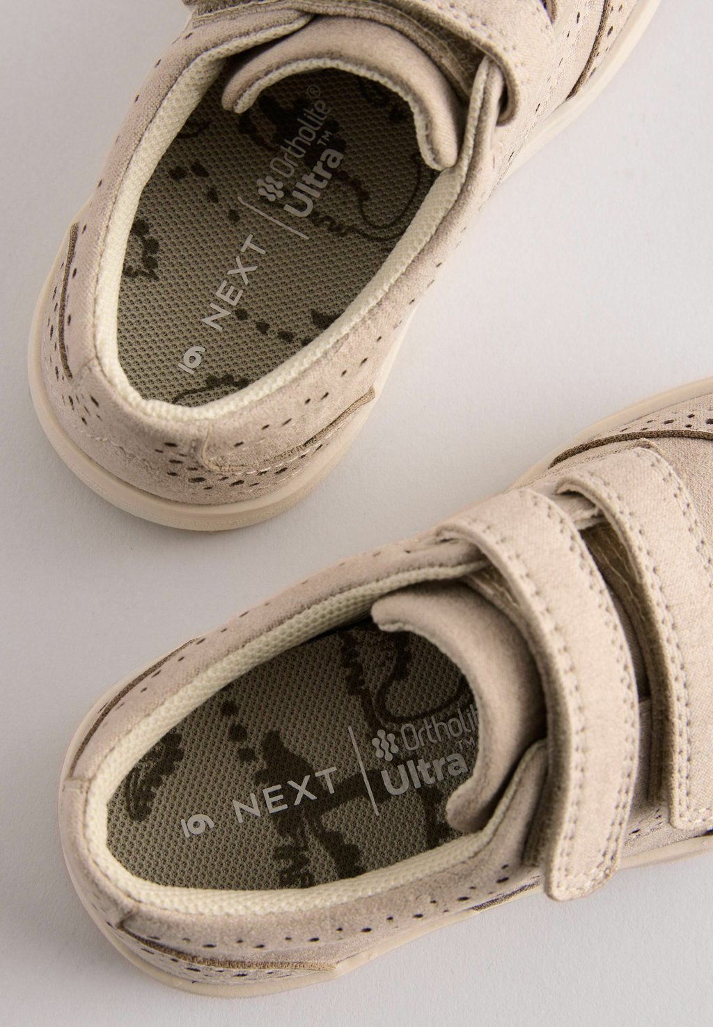 Кроссовки TOUCH FASTENING BROGUES  Next, бежевый — фото 3