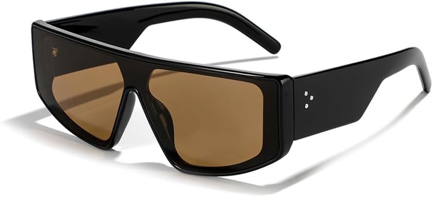 

Солнцезащитные очки в стиле ретро-панк для женщин и мужчин, винтажные солнцезащитные очки с защитой от УФ-излучения UV400 для использования на открытом воздухе HDUBFY, 2