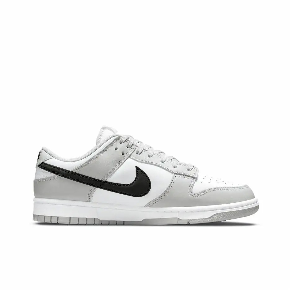 Nike Зимние низкие скейтбордистские кроссовки Dunk Winter Yihen с амортизацией из синтетической кожи, износостойкие, унисекс, черный и серый — фото 3