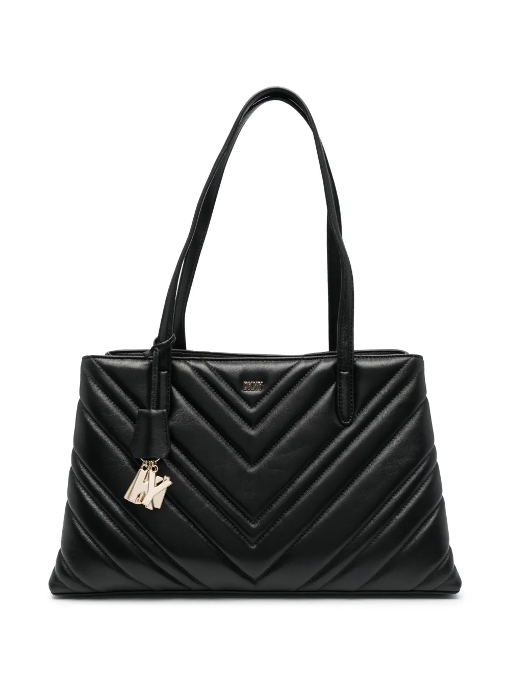 

Стеганая сумка-тоут Dkny, черный