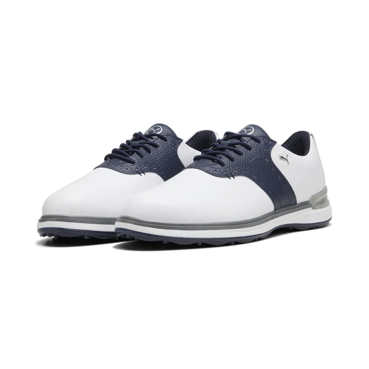 

Обувь для гольфа PUMA "Кроссовки для гольфа PUMA Avant мужские", цвет White Deep Navy Speed Blue