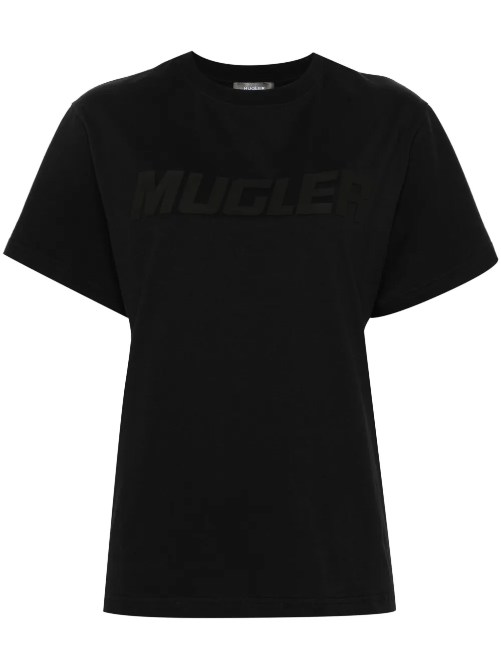 

Футболка с логотипом Mugler, черный