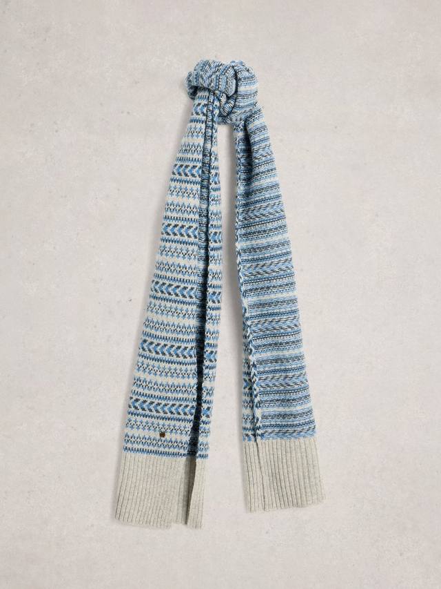 

Шарф Sean в стиле фэр-айл White Stuff, Grey/Multi