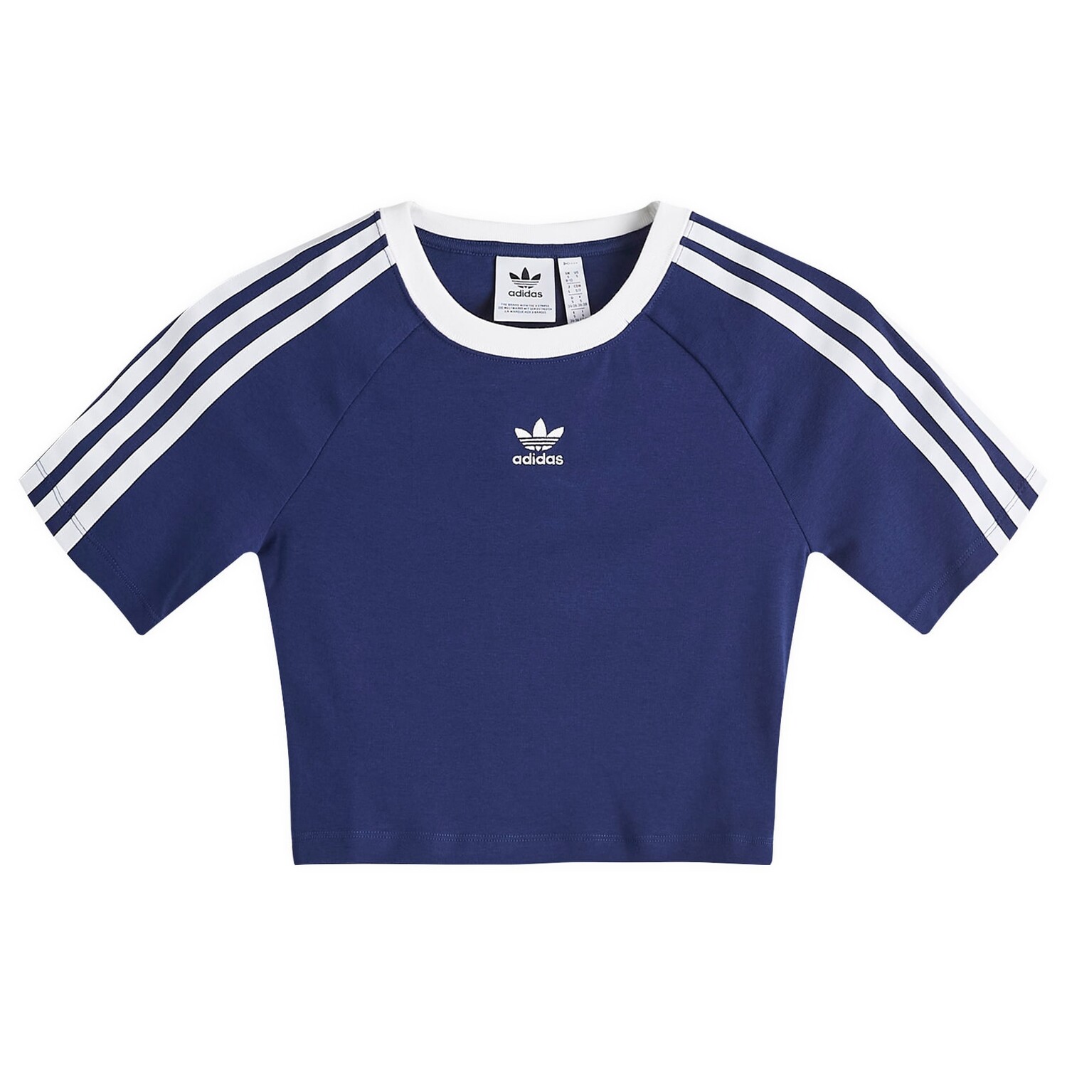 

Футболка Adidas 3 Stripe Baby T-Shirt, цвет Dark Blue
