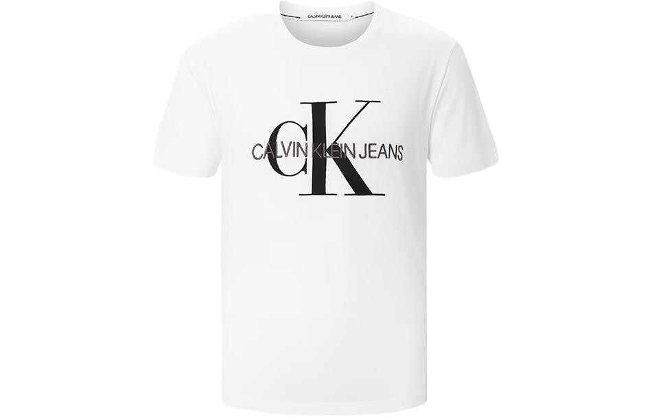 

Футболка унисекс белая Calvin Klein, белый