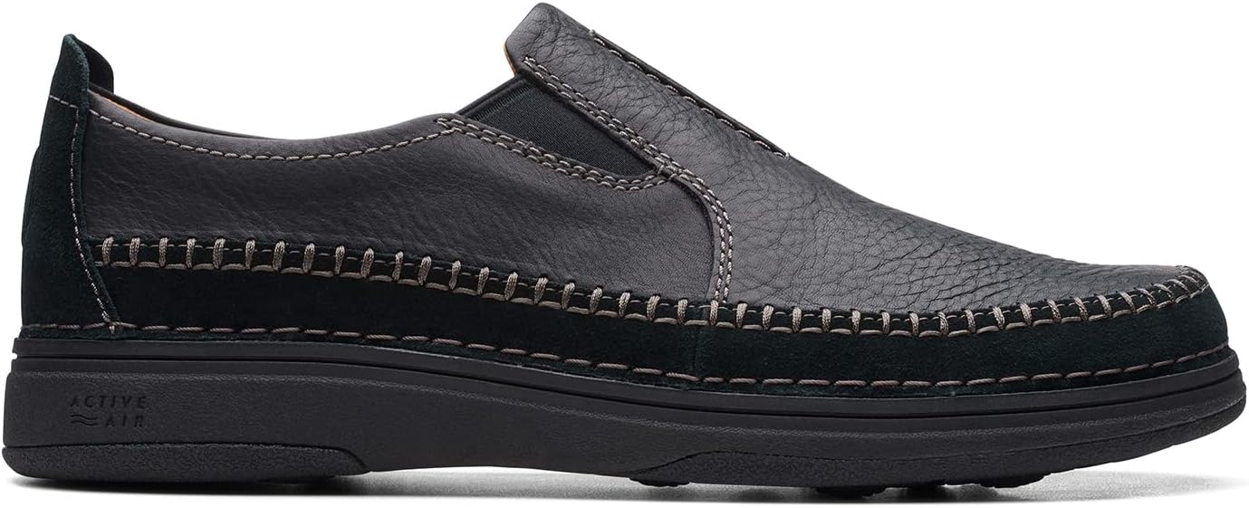 Мокасины Clarks Men's Nature 5 Walk, черный — фото 2