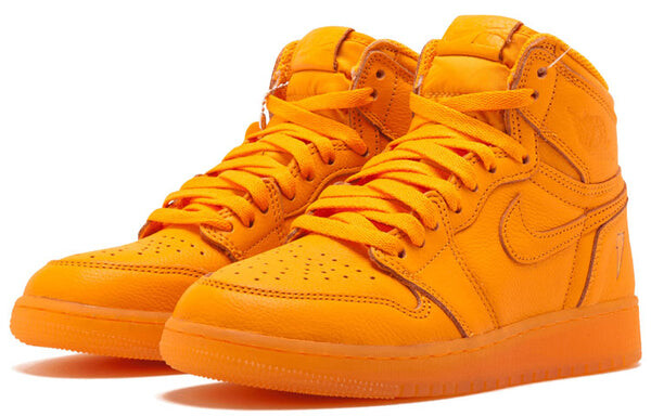 Кроссовки 1 ретро высокие og g8rd Air Jordan, оранжевый — фото 3