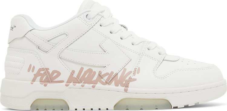 

Кроссовки Off-White Wmns Out of Office 'For Walking - White Pink' 2023, белый