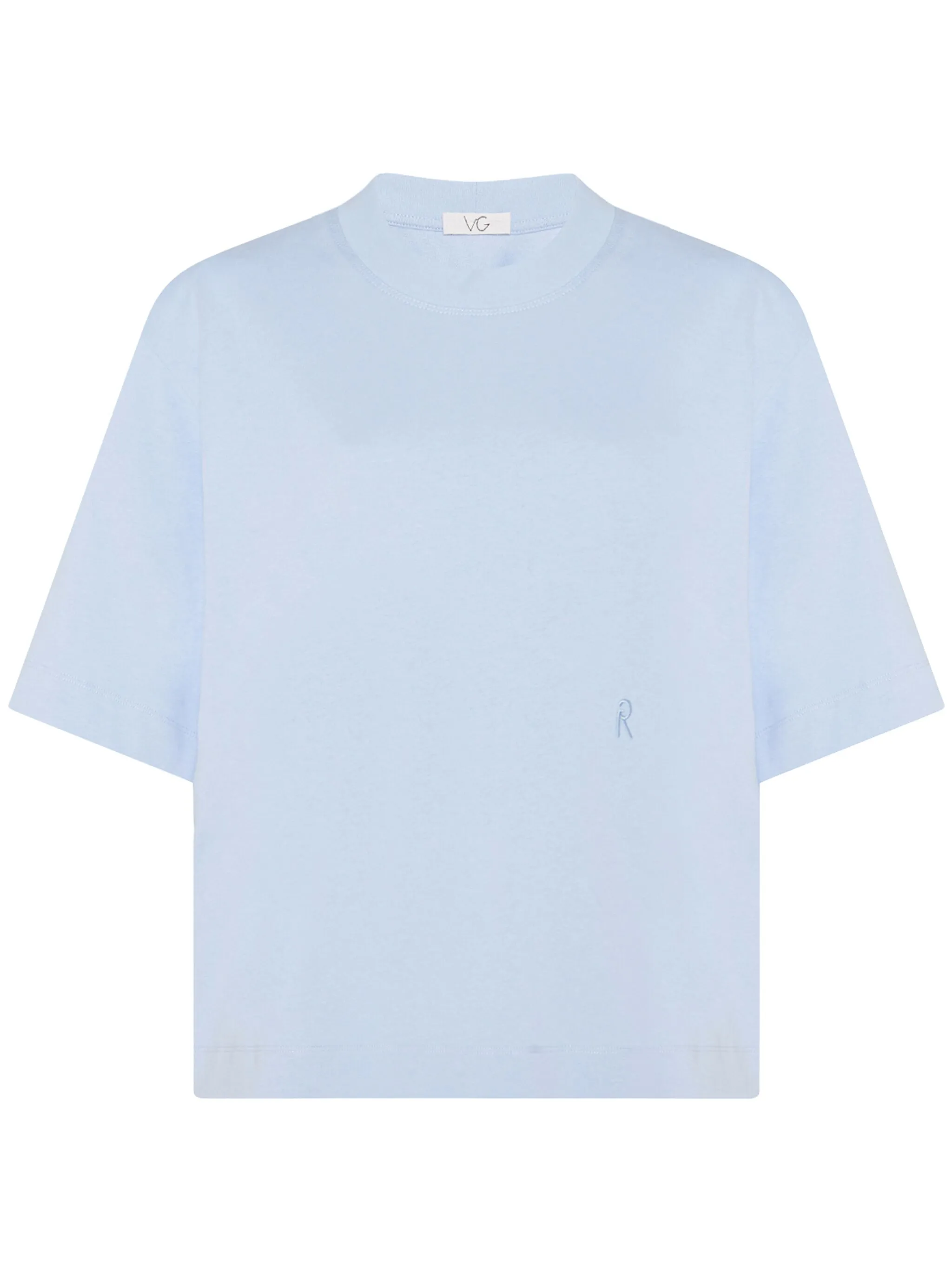 

Футболка с вышитым логотипом из коллаборации с Getty Rosetta Getty, синий