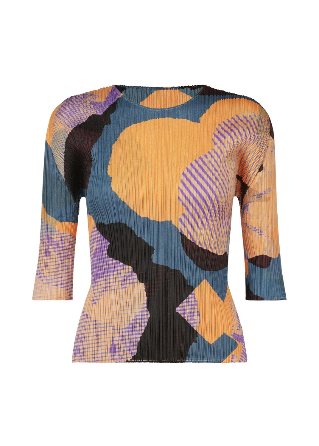 

Топ meteorite Pleats Please Issey Miyake, серый