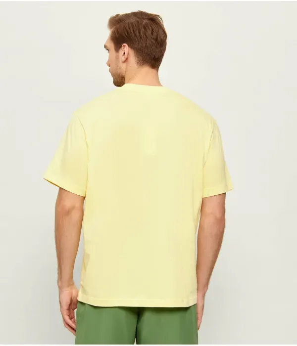 Футболка classic fit Lacoste, желтый — фото 3