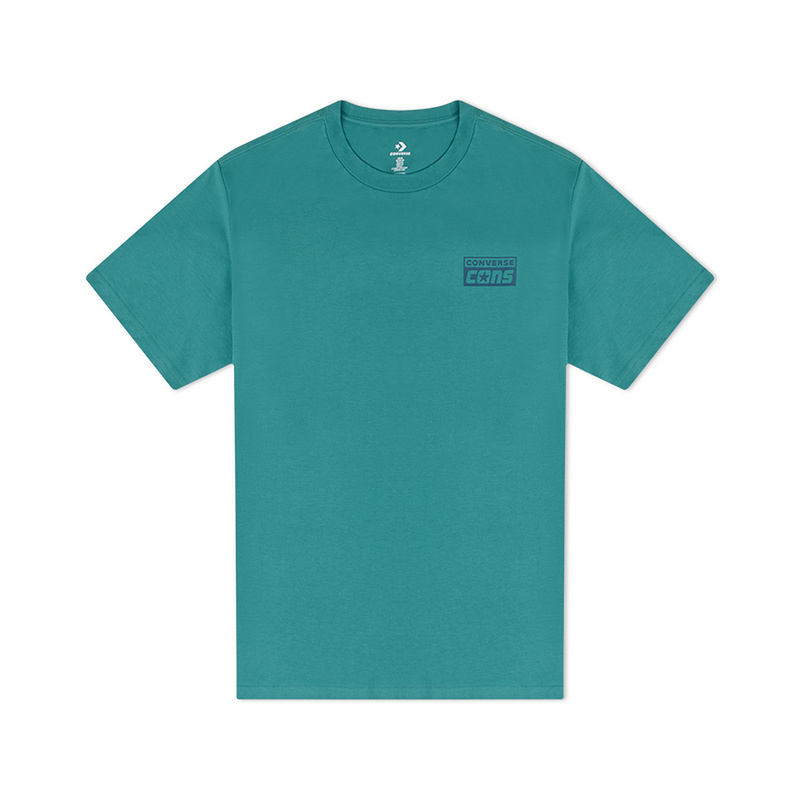 

Converse Футболка мужская зеленая, Зеленый, Converse Футболка мужская зеленая