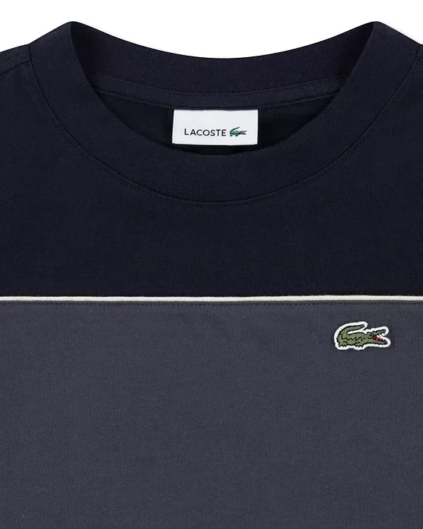 Футболка с цветовыми блоками - для детей постарше Lacoste, Merle — фото 3