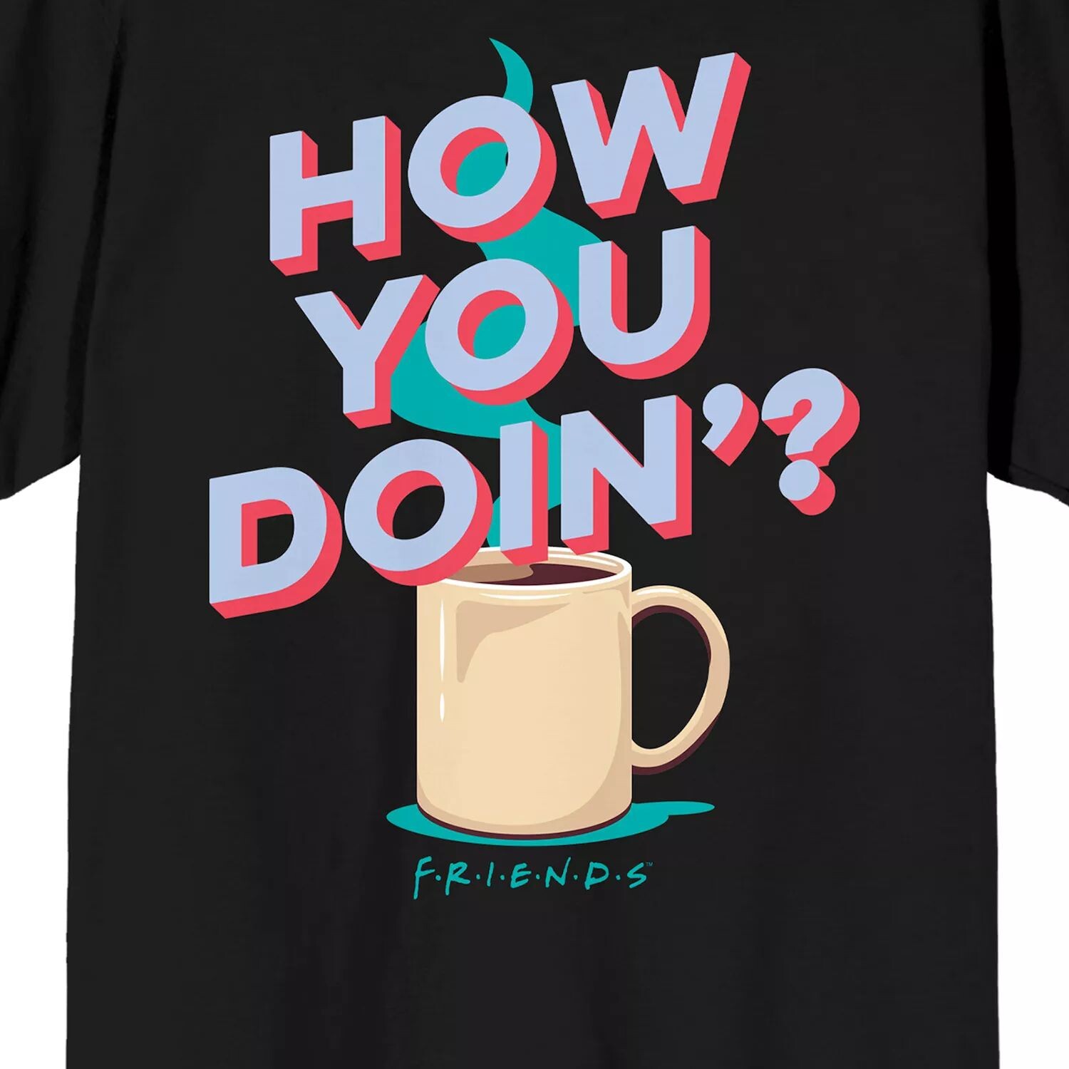 

Мужская футболка Friends How You Doin Licensed Character